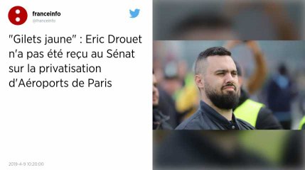 Le Sénat accepte de recevoir le Gilet jaune Éric Drouet puis fait marche arrière au dernier moment