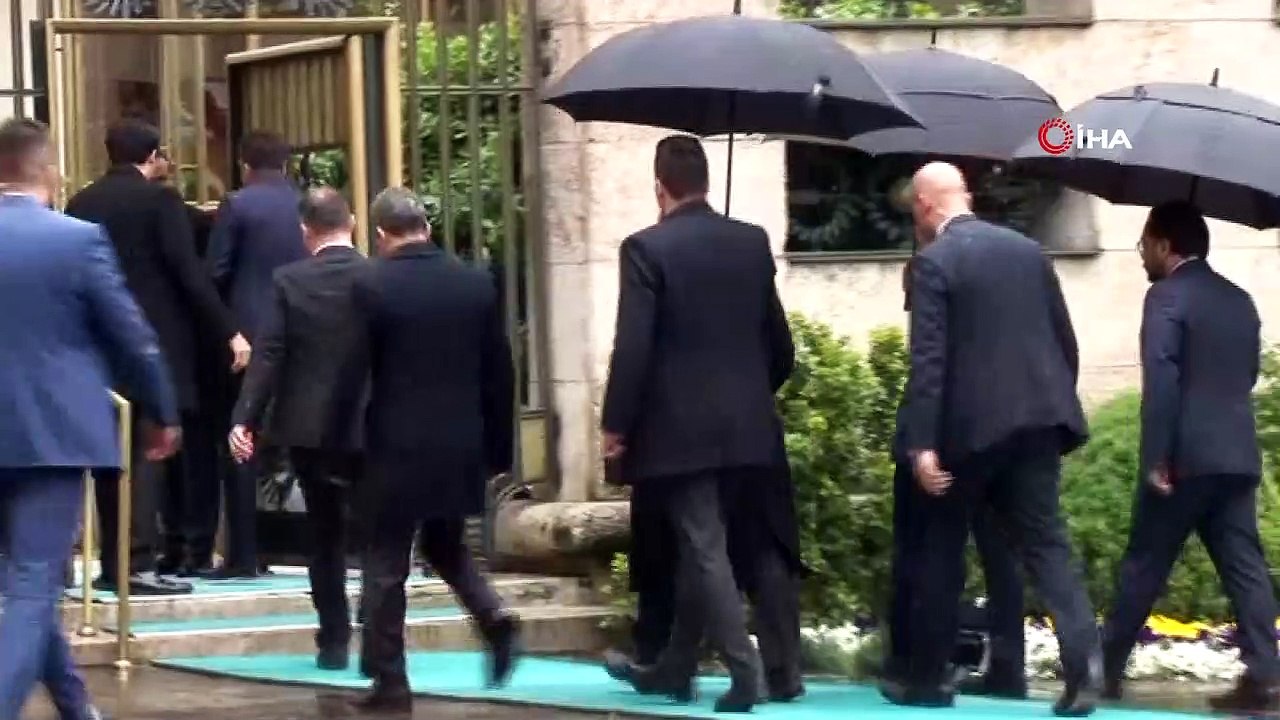 MHP Genel Başkanı Devlet Bahçeli, TBMM Başkanı Mustafa Şentop'u makamında ziyaret etti