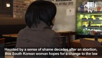 South Korean woman hopes for abortion legalisation