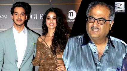 Janhvi Kapoor's Dad Boney Kapoor Take On Rumoured Boyfriend Ishaan Khatter