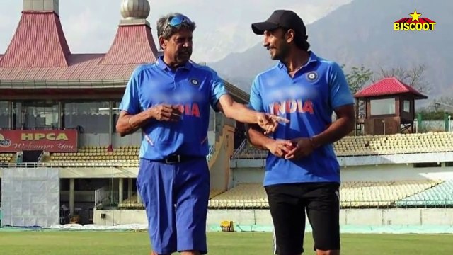 Ranveer Singh Trained by Kapil Dev To Play His Famous 'Natraj' Shot in 83 World Cup Movie