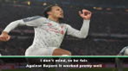 No advantage playing first leg at home - Van Dijk