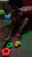 Very intelligently setup the rings in order