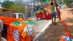 Lok Sabha Elections 2019: ಮೈಸೂರಿಗೆ ಮೋದಿ ಬರುವ ಮುನ್ನವೇ ಬಿಜೆಪಿ ಬಾವುಟಗಳ ತೆರವು