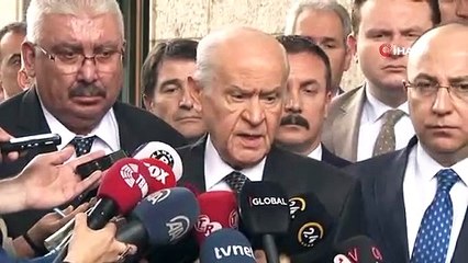 MHP Lideri Bahçeli: "Yeni Seçim de Düşünülebilir"