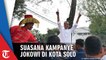 Suasana Kampanye Jokowi di Solo, Riuh Simpatisan hingga Kirab Kereta kuda dan Bagi-bagi Kaos