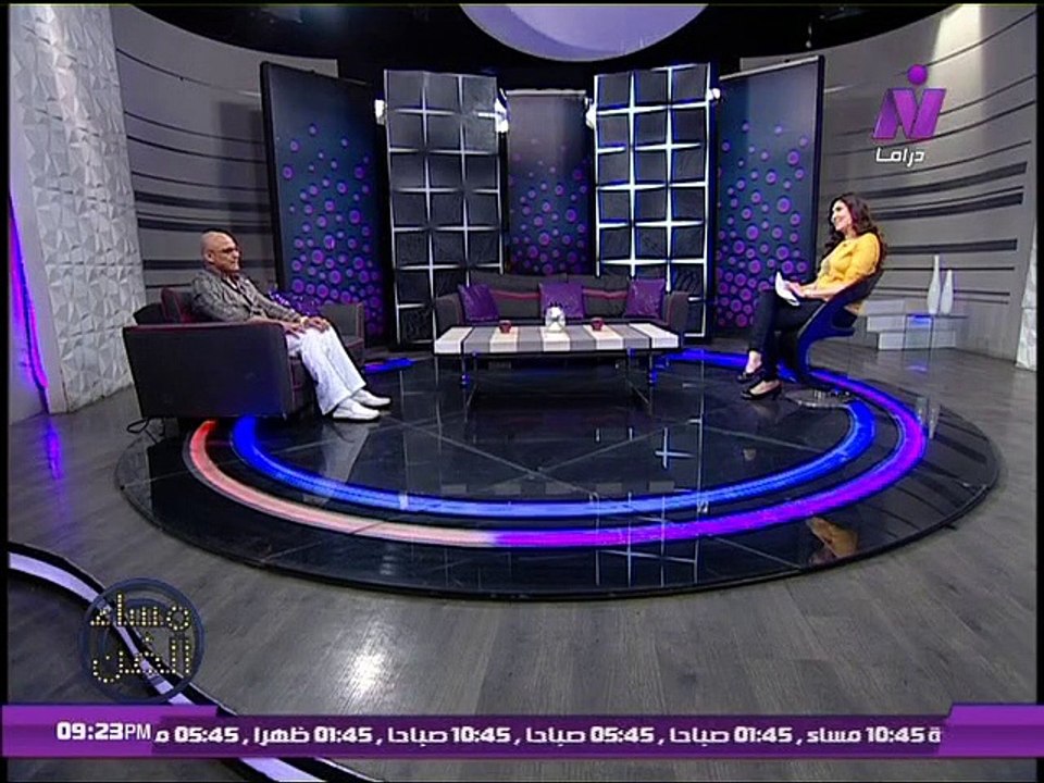 الفنان ماجد عبد العظيم فى مساء الفن مع الاعلاميه سماح عبد الرحمن_