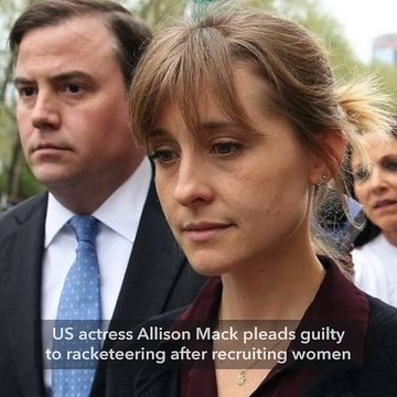 'Smallville' actress Allison Mack pleads guilty in sex cult case