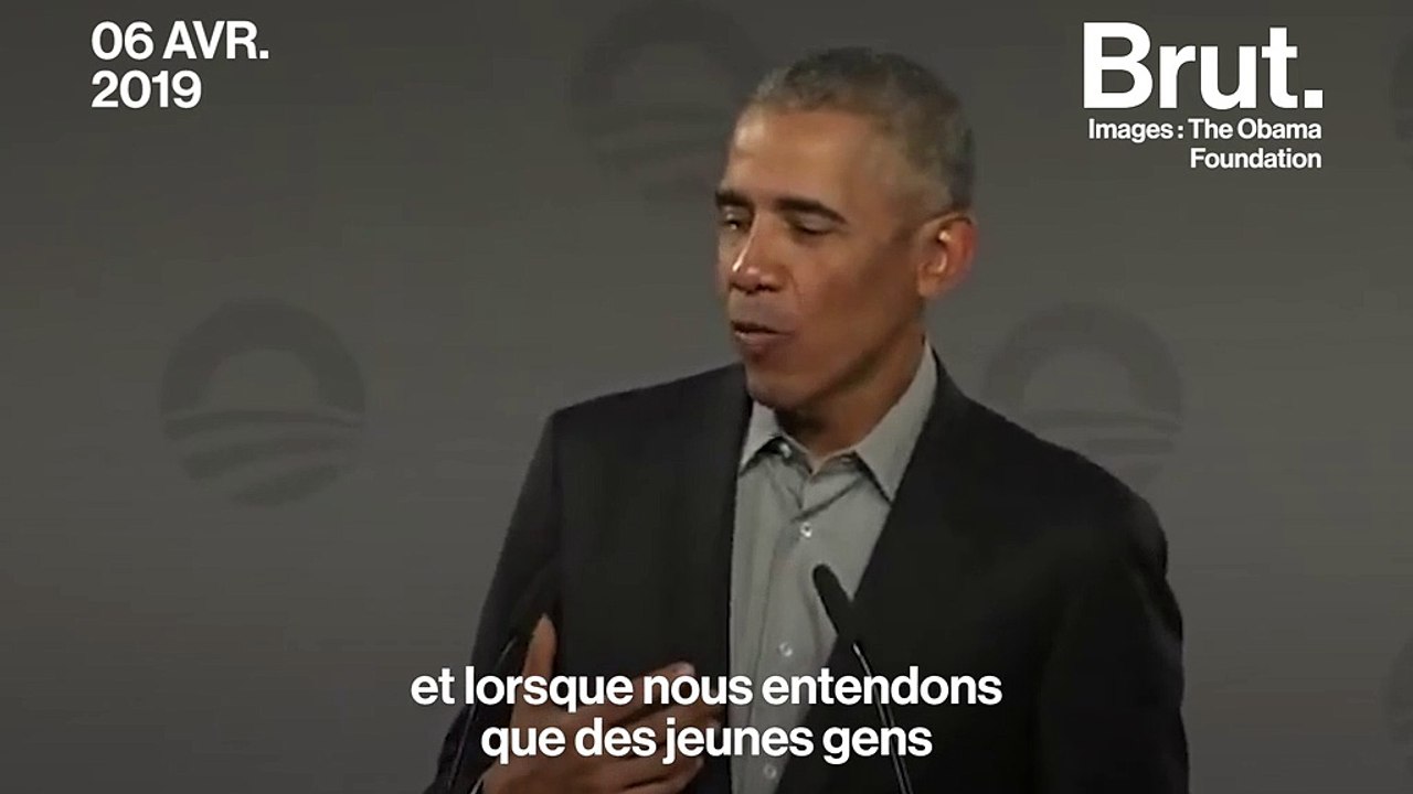 "Voter n'est qu'un début" : Barack Obama incite les jeunes à s'engager politiquement