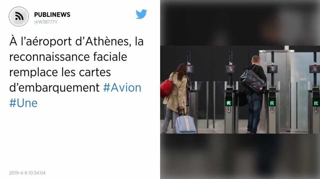 À l’aéroport d’Athènes, la reconnaissance faciale remplace les cartes d’embarquement