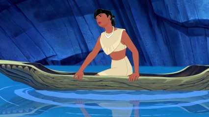 Pocahontas une légende indienne - Extrait du film - Le plongeon des animaux