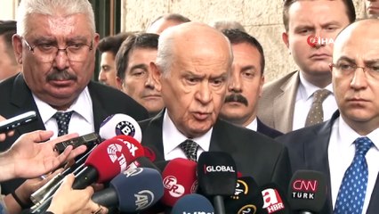 MHP Lideri Bahçeli’den Seçim Yorumu