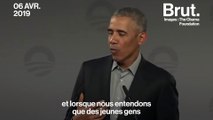 Le message de Barack Obama pour inciter les jeunes à s'engager