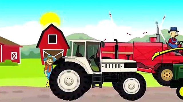 Farmer and his Tractors | agricultural machinery | Agriculteur et Tracteurs | Conte de machines agricoles