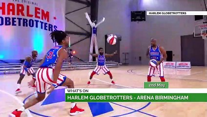 The Harlem Globetrotters and Olly Murs in Birmingham!
