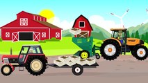 Fairy tales about Tractors Story | Tractor Mounted Rotary Mower | Bajka Traktorowa - Kosiarka