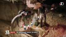 Égypte : une chaîne américaine diffuse l'ouverture d'un sarcophage en direct