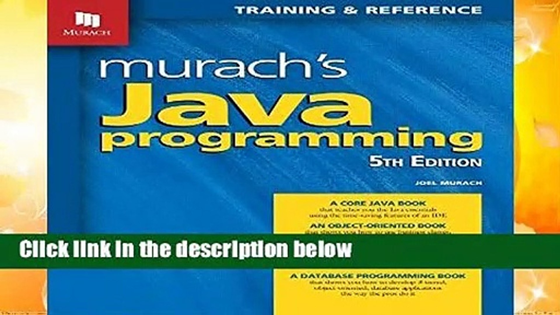 Murach s Java Programming