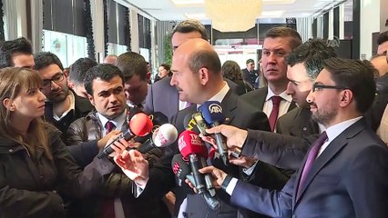 Soylu: '(Büyükçekmece'deki iddialar) Bir yolsuzluk yapılmış ve seçime yönelik bir yolsuzluk yapılmış' - ANKARA