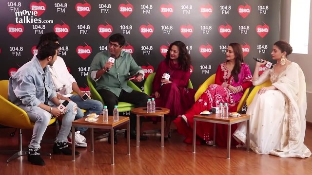 Varun Dhawan, Alia Bhatt, Madhuri Dixit & Aditya Roy Kapur At Kalank Promotions