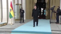 Cumhurbaşkanı Erdoğan, Bolivya Devlet Başkanı Morales'i Resmi Törenle Karşıladı