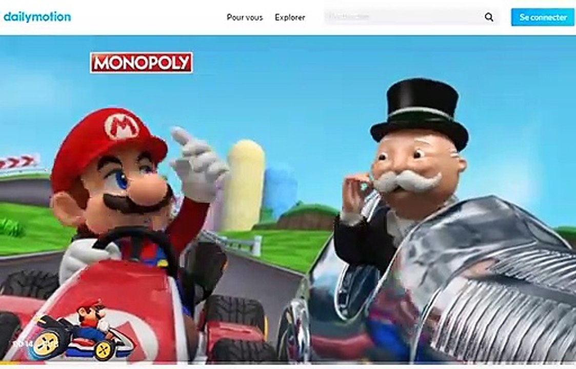 Monopoly Mario - Préroll seekbar