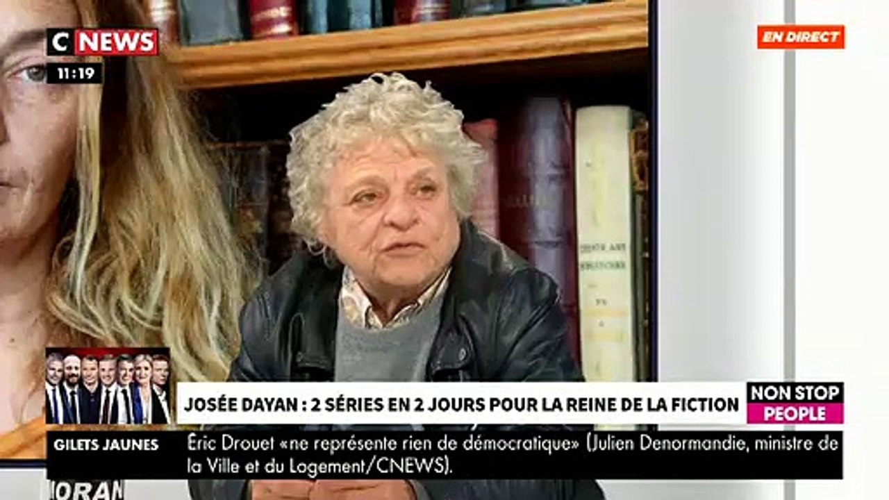 La réalisatrice Josée Dayan réagit aux propos de l'actrice Corinne Masiero sur Emmanuel Macron: "Je trouve ça nul" - VIDEO