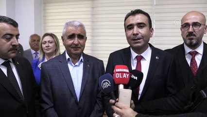 Baba oğul mazbatalarını birlikte aldı - KARAMAN