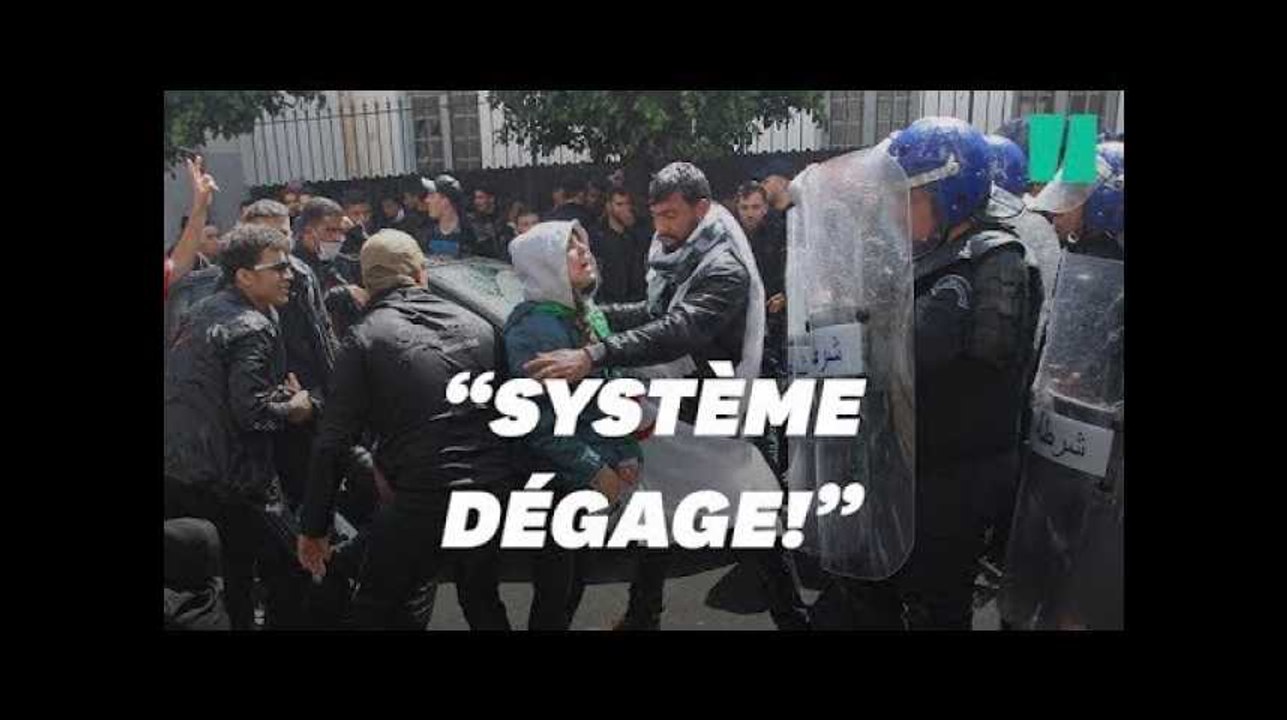 Des milliers d'Algériens manifestent contre...