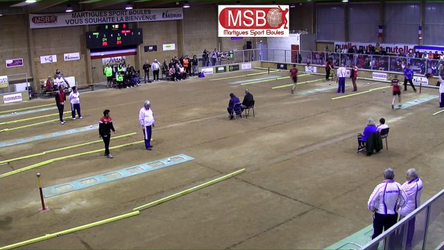 Seconde demi-finale, tir en relais Elite masculin, Toulouse contre Balaruc-les-Bains, France Tirs, Martigues 2019