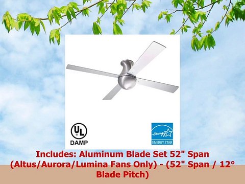 Modern Fan Althugba Altus Hugger Flush Mount 52 Outdoor Ceiling