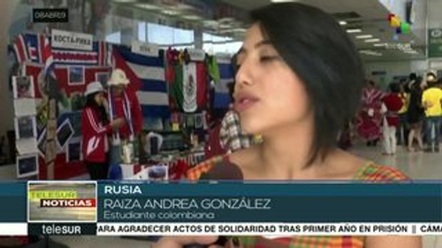 Rusia: estudiantes latinos realizan jornada de intercambio cultural