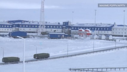A look at Russia's remote Arctic army outpost in the far north