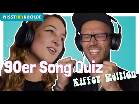 Schaffen sie es, bekifft alle Songs zu erkennen? | Die 90er Kiffer Edition vom Song-Quiz!