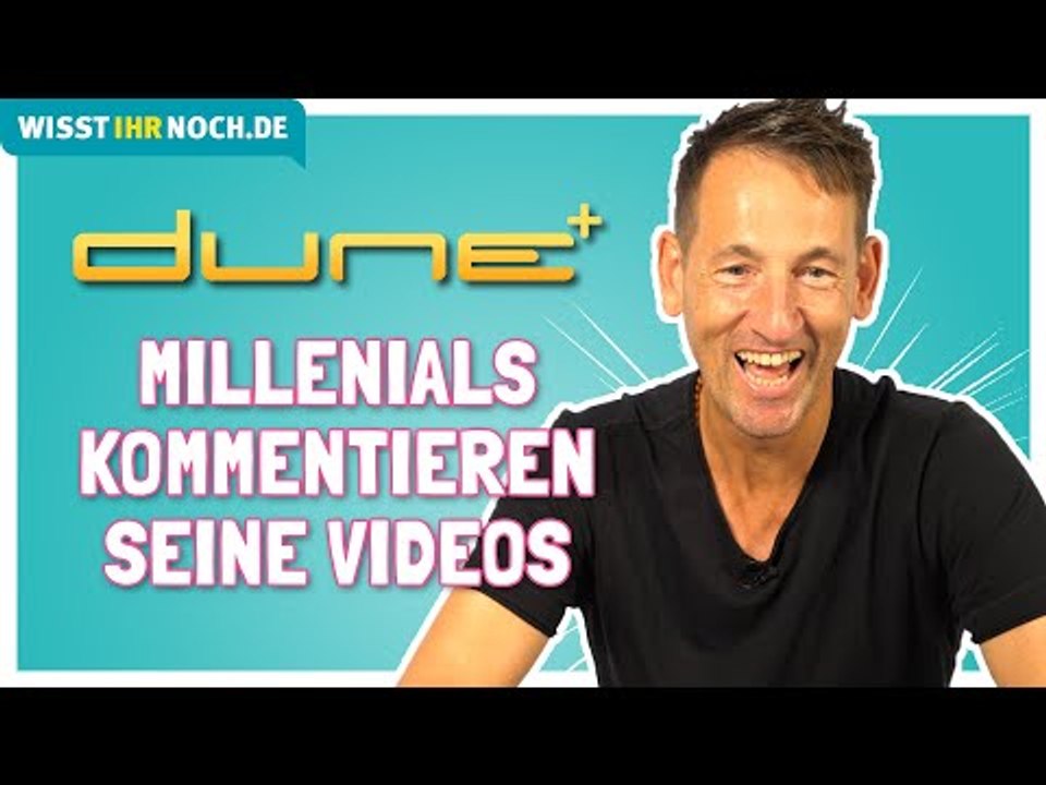 90er Star-DJ 'Dune' reagiert auf Millenials, die seine Musik-Videos kommentieren!