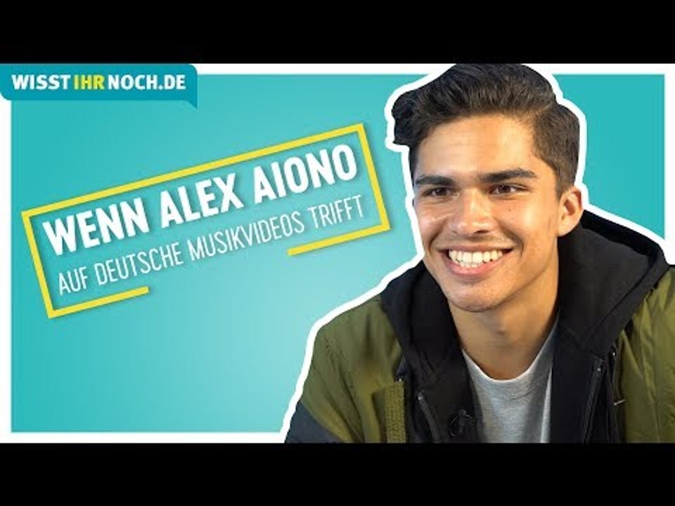 Alex Aiono: Wie ein US-YouTuber reagiert, wenn er deutsche Musikvideos sieht!