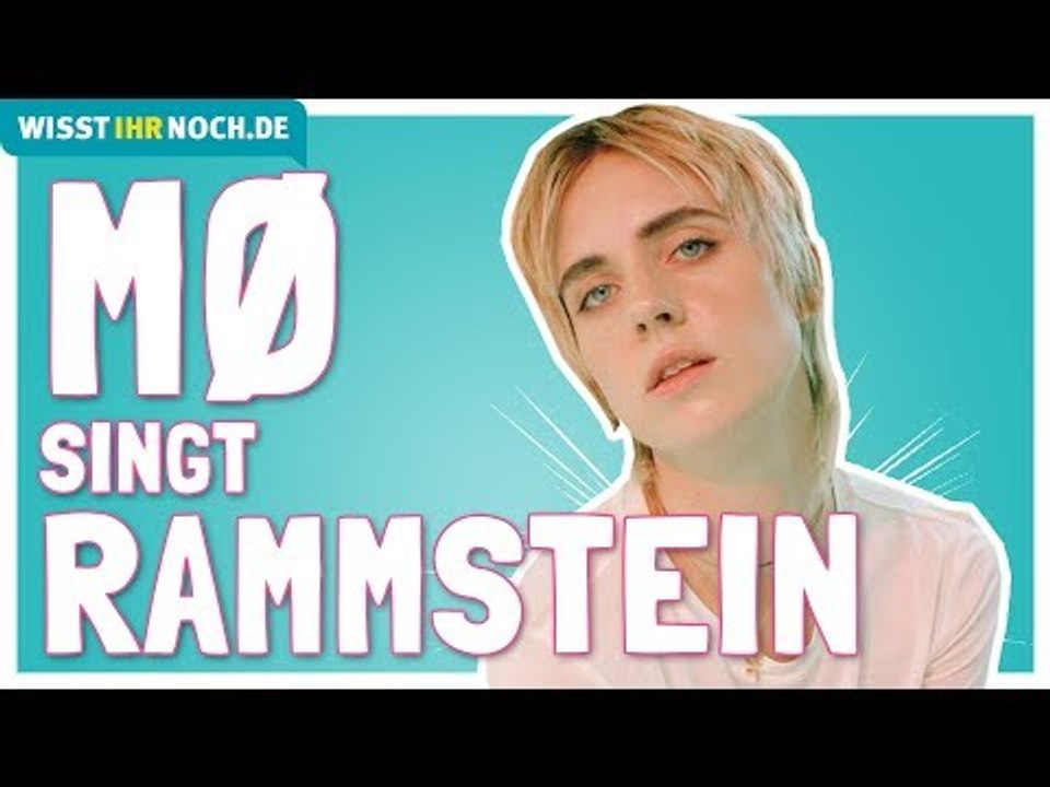 MØ (Major Lazor) singt RAMMSTEIN, BLÜMCHEN und DIE PRINZEN - Errate den Song mit MØ Teil 2