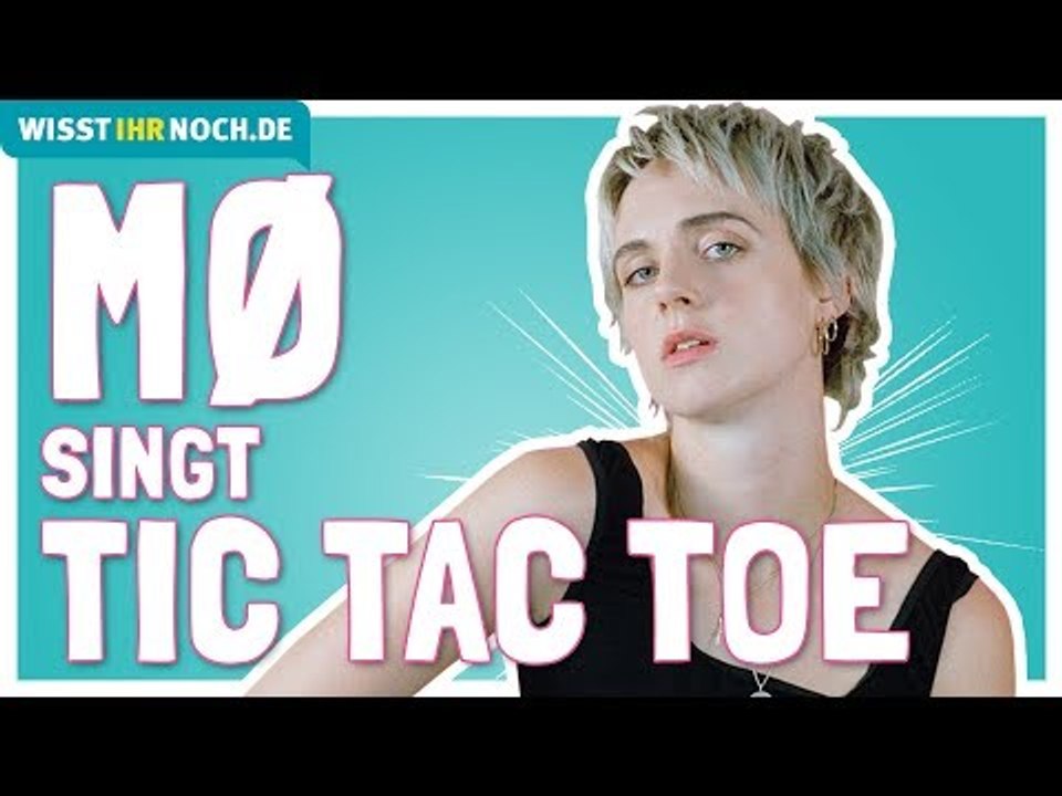 MØ (Major Lazor) singt TIC TAC TOE, DJ ÖTZI und ECHT - Errate den Song mit MØ Teil 1