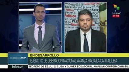 Tapia: Intervención de EEUU ha logrado dividir Libia y crear caos