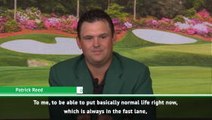 Reed enjoys slower pace of Masters week