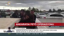 Ankara'da FETÖ operasyonu: 64 şüpheli hakkında gözaltı kararı
