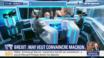 Brexit: Thèresa May veut convaincre Emmanuel Macron