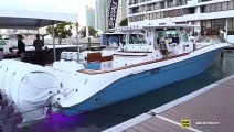 2019 HCB 53 Suenos Center Console Fishing Boat - Walkthrough - 2019 Miami Yacht Show