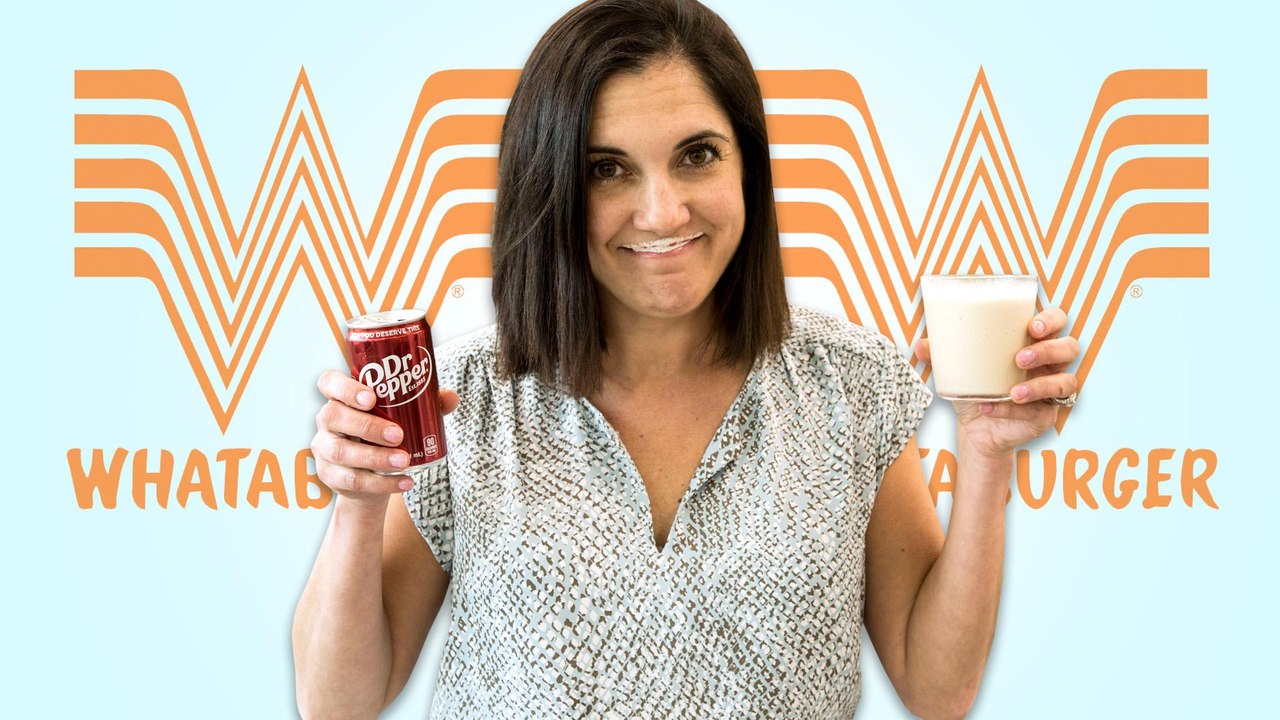 Whataburger Dr. Pepper Milkshake