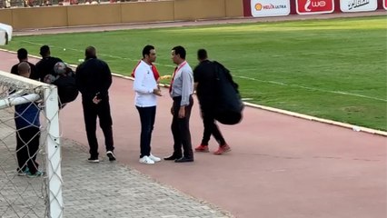مران الأهلي استعدادا لـ صن داونز بحضور شادي محمد