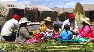 Cuộc sống trên mặt hồ ( titicaca ) của người URO- La vie de lac (titicaca) de l'URO-UROのレイクライフ（チチカカ）