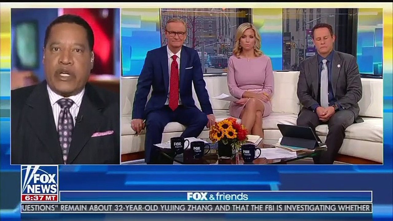 Fox & Friends: Larry Elder Suggests That Black Americans Had Better Lives During Slavery