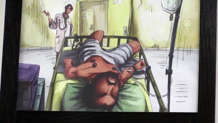 Filistinli tutuklularla dayanışma için Gazze'de 'sembolik hapishane' kuruldu - GAZZE