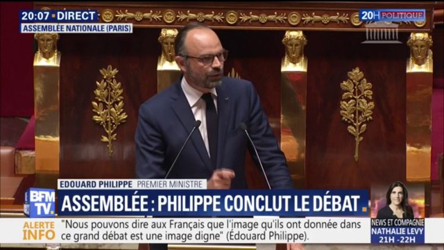 Édouard Philippe: Les Français nous disent non pas que l'impôt est illégitime, mais ils ne veulent pas que les impôts augmentent