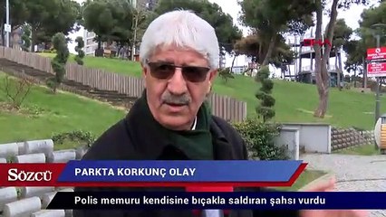 Parkta korkunç olay